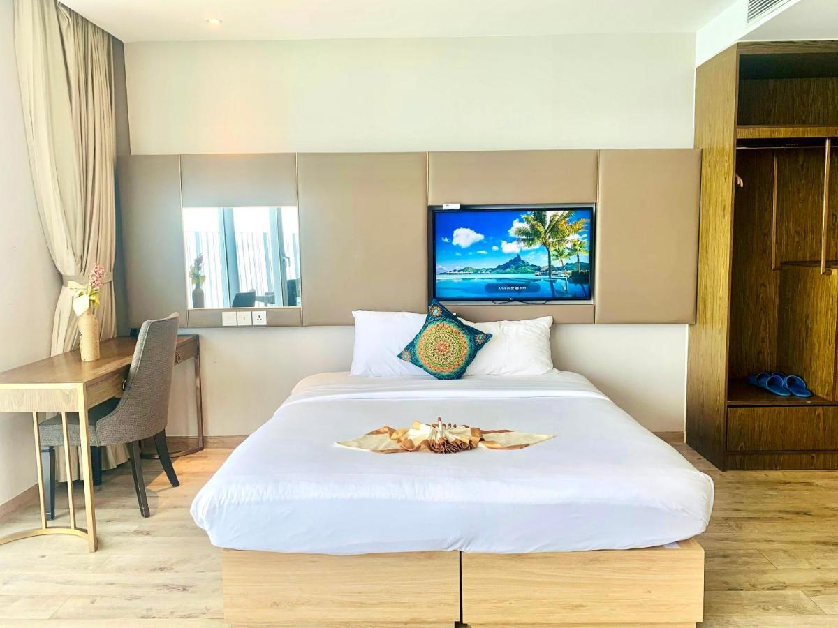 Can Ho Panorama Nhin Toan Canh Bien Nha Trang Exterior foto
